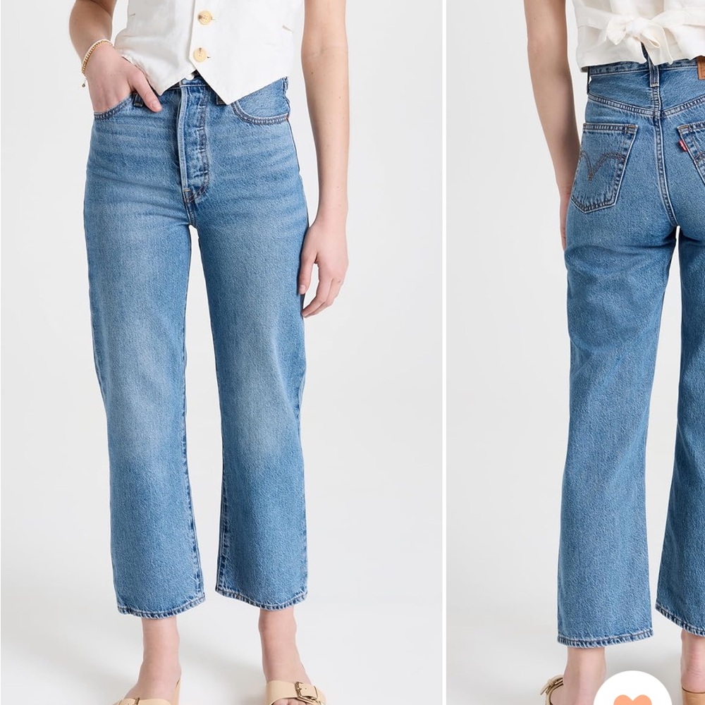 Levi’s Ribcage Straight Ankle Jean 25